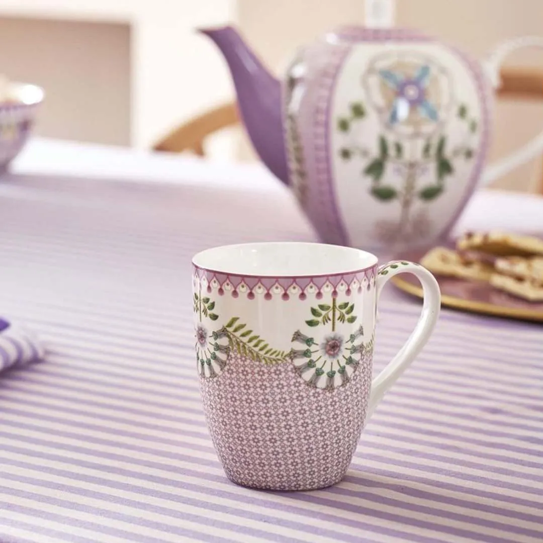 Pip Studio Lily & Lotus Set of 2 Mugs - Lilac