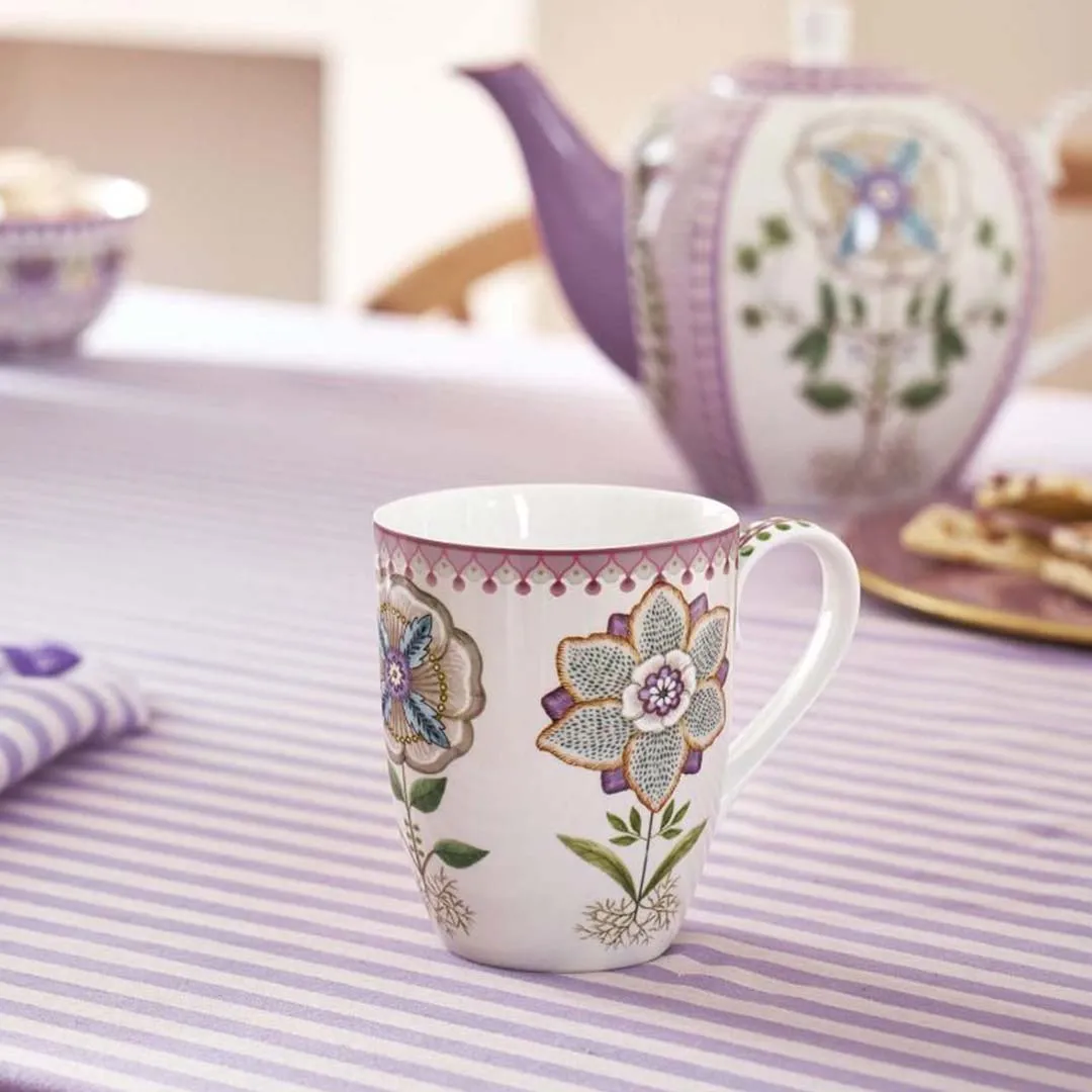 Pip Studio Lily & Lotus Set of 2 Mugs - Lilac