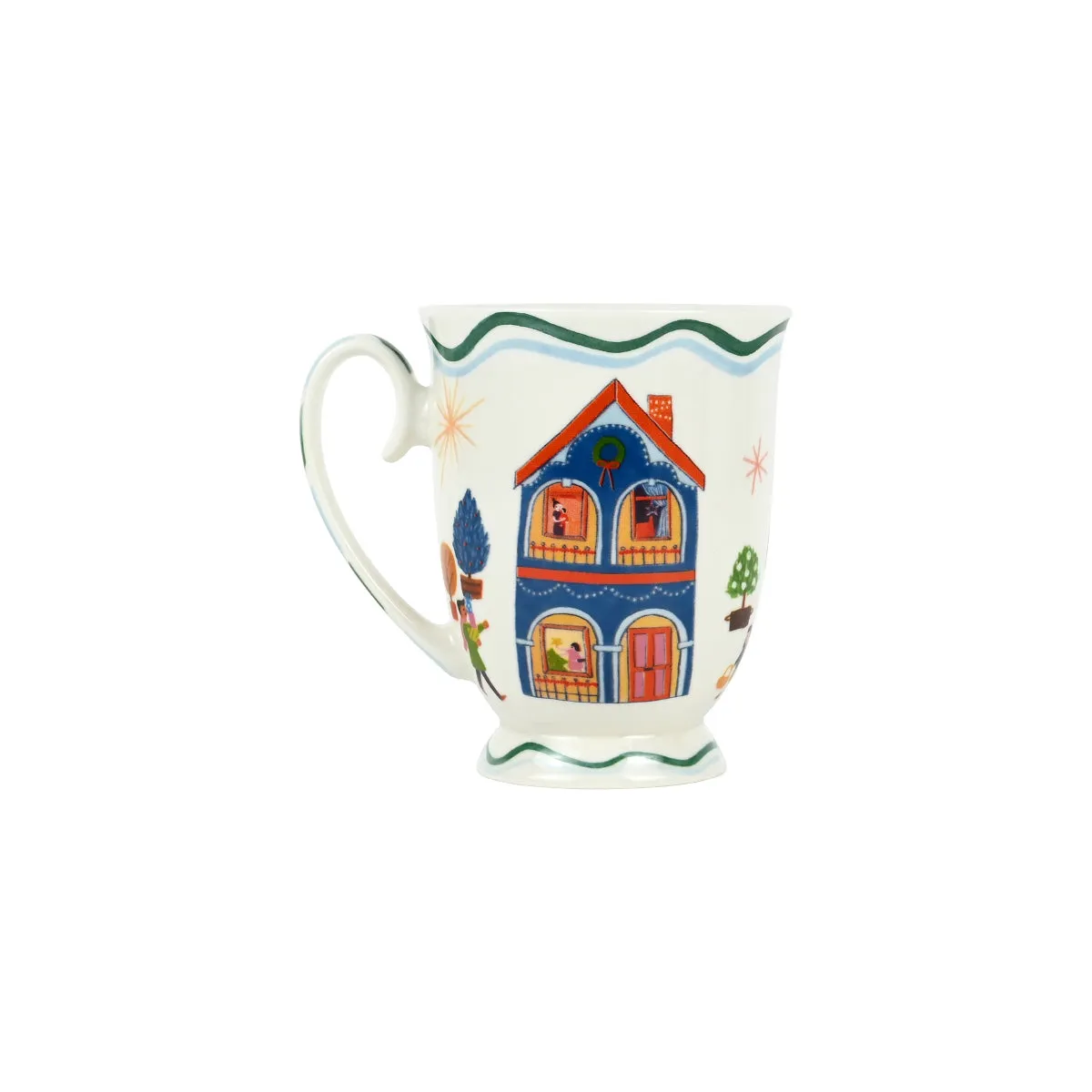 Porto Night Before Blue House Mug 250ml