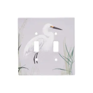 Right White Egret Switchplate