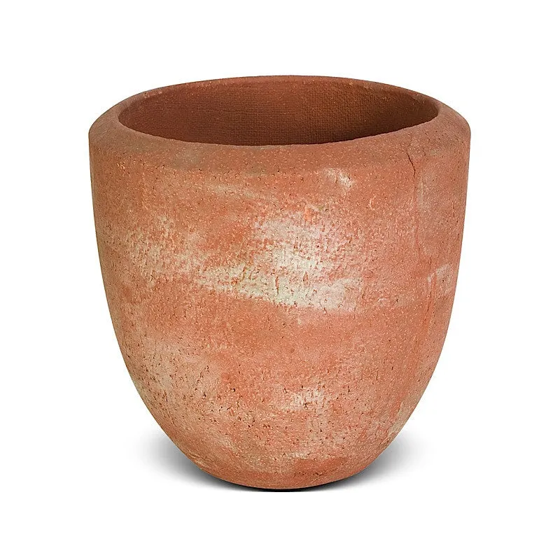 Rustic Terracotta Round Planter - 11"D