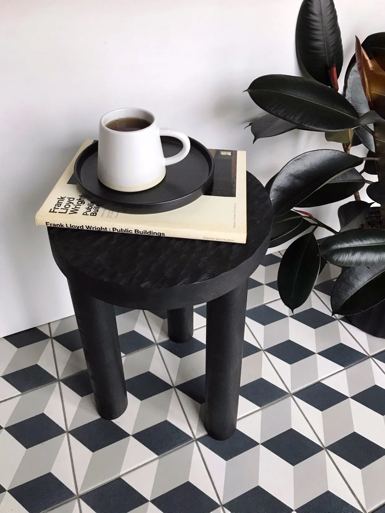 SALE Cubista Black Matte Tableware - Plates and Bowls