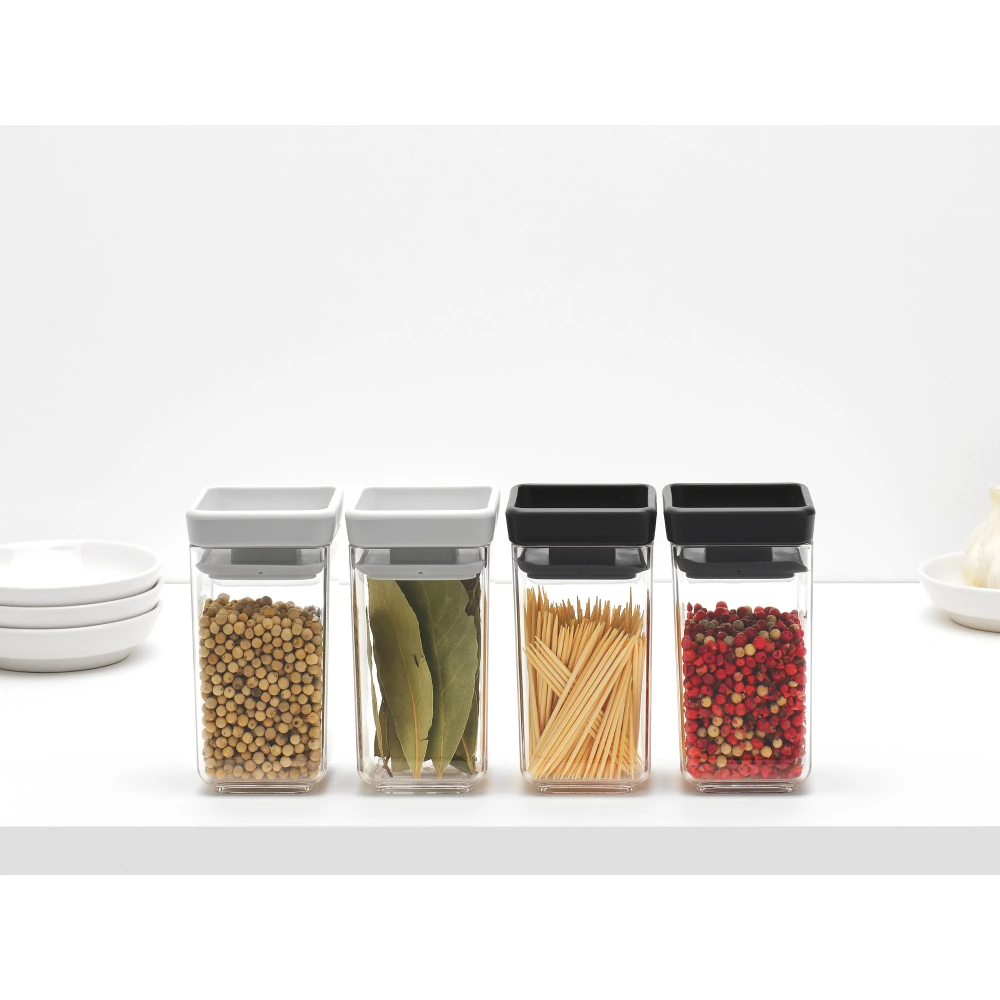 Stackable Canisters0- Set of 2- 0.15L