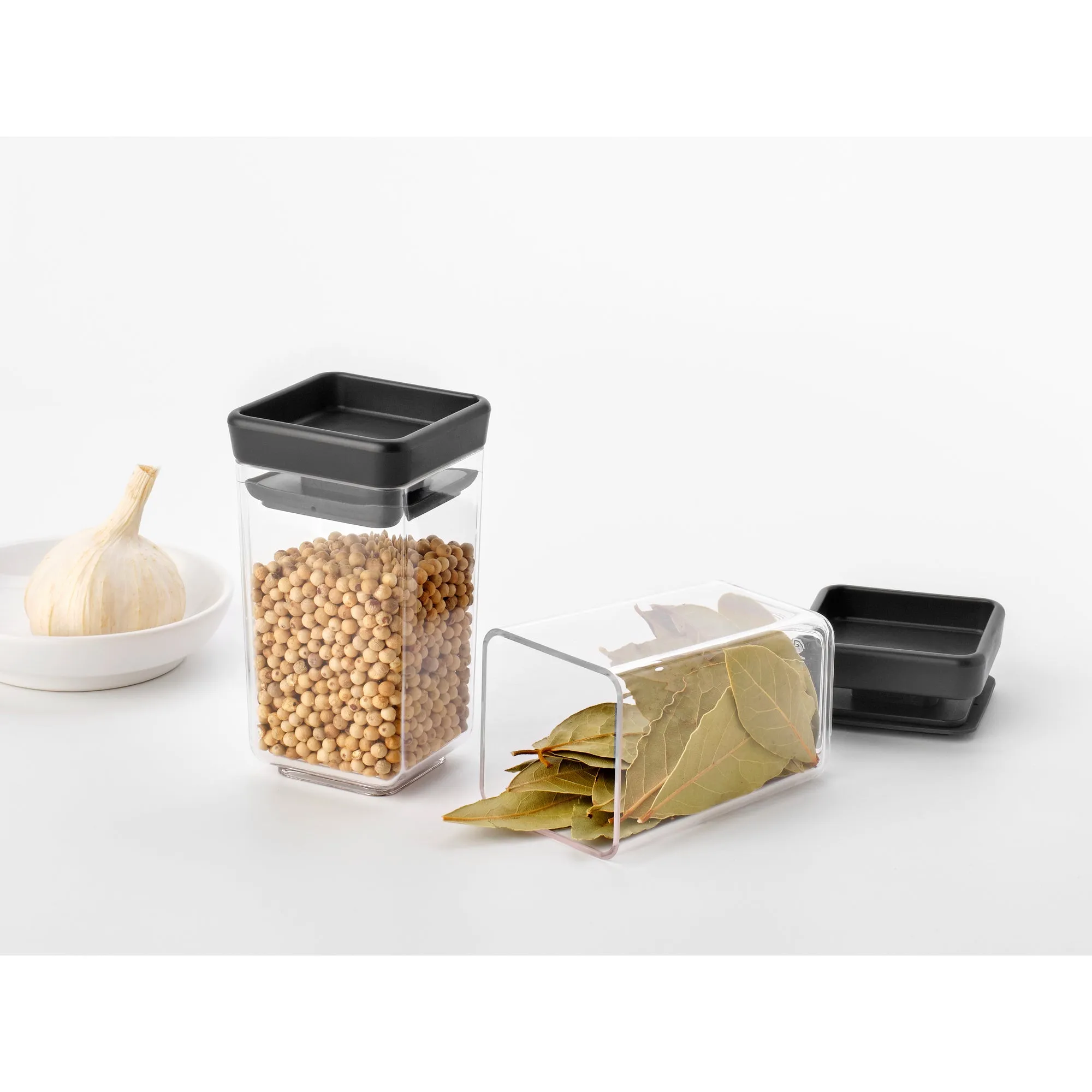 Stackable Canisters0- Set of 2- 0.15L