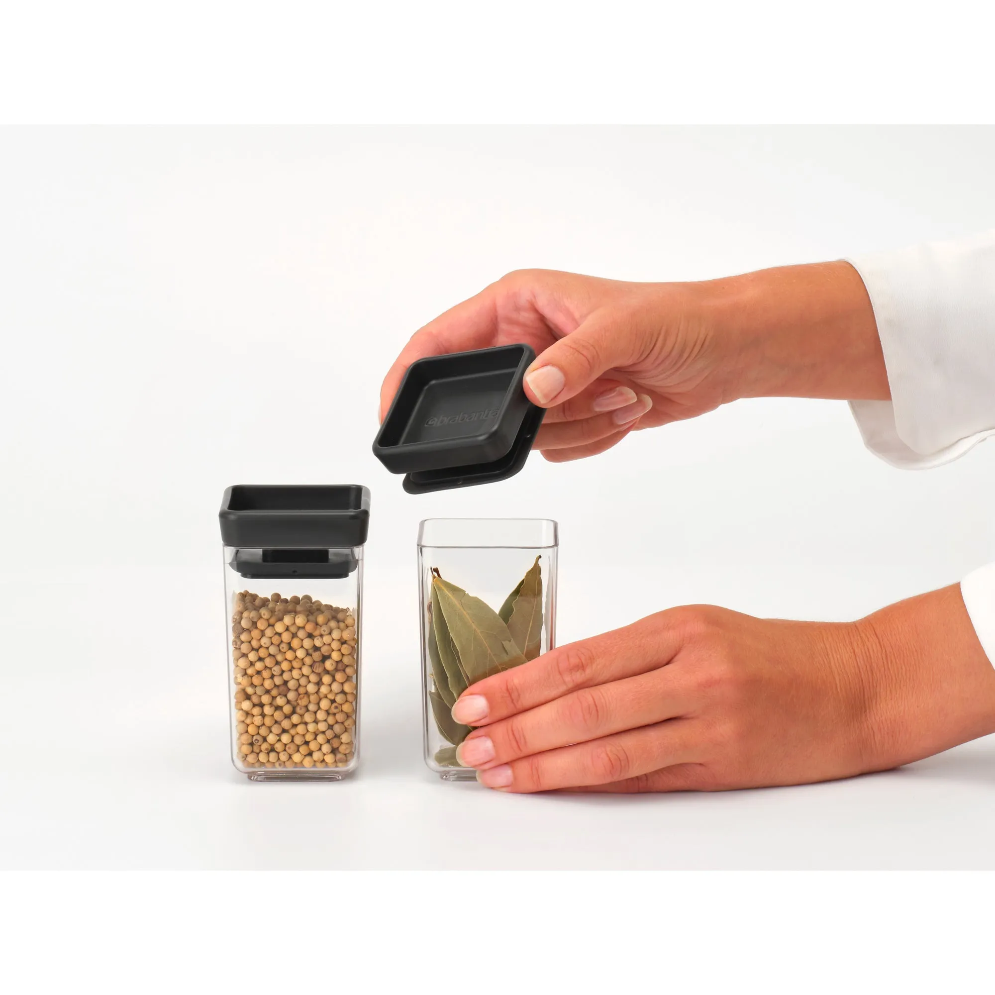 Stackable Canisters0- Set of 2- 0.15L