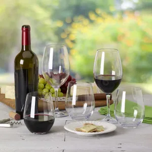 Tritan Wine Set, 8 Piece  8-Piece (NOTE: unbreakable under normal use)