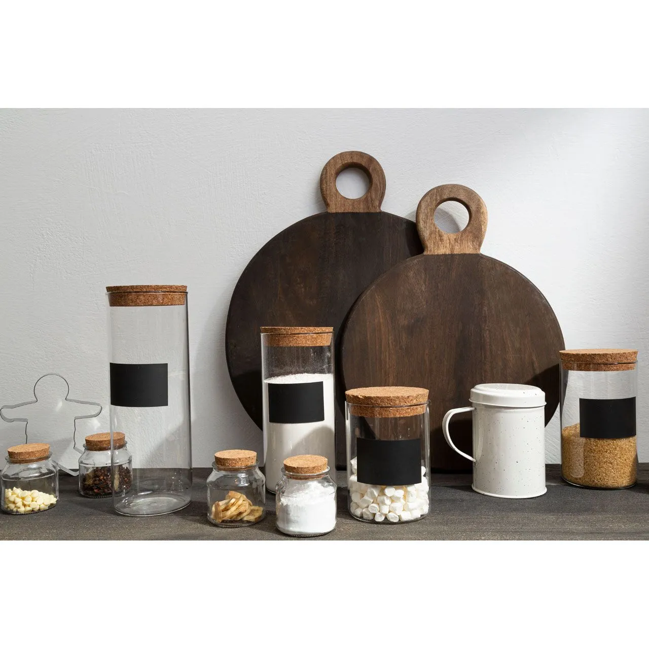 Tromso- 6 Pack Storage Jars- Small- 120ml