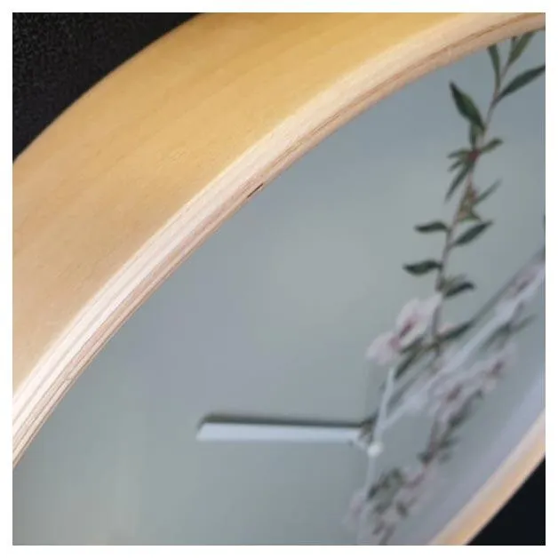 Vintage Botanical Manuka Clock (32cm)