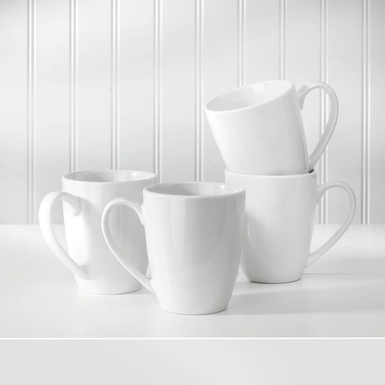 White Essential 12 oz Mugs