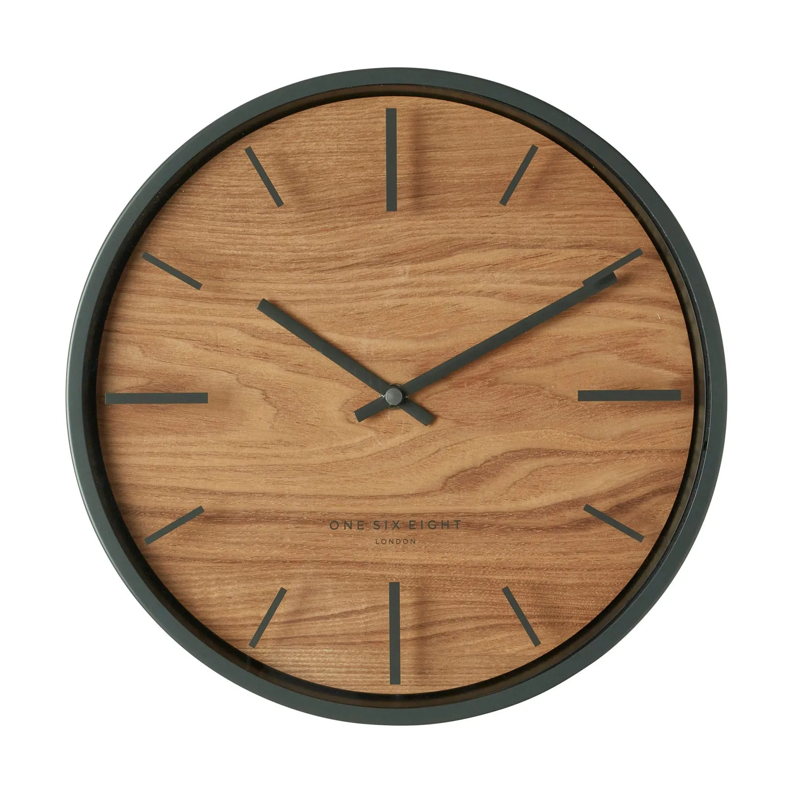 Willow Charcoal | Silent Wall Clock