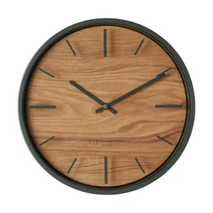 Willow Charcoal | Silent Wall Clock